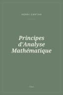 Portada de Principes d'Analyse Mathématique