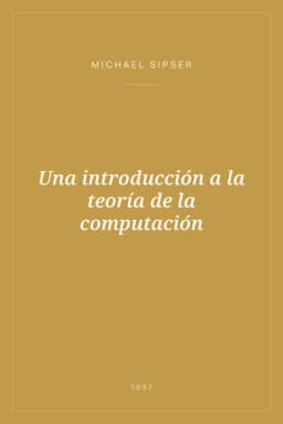 Portada de Una introducción a la teoría de la computación