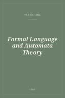 Portada de Formal Language and Automata Theory
