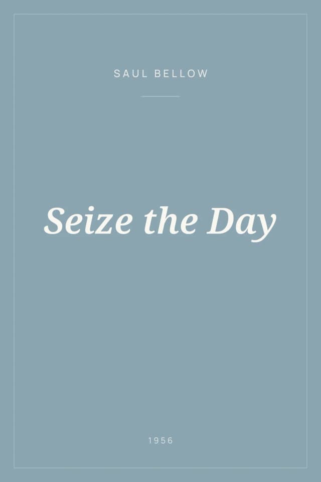 Portada de Seize the Day
