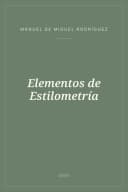 Portada de Elementos de Estilometría