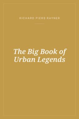 Portada de The Big Book of Urban Legends