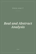 Portada de Real and Abstract Analysis