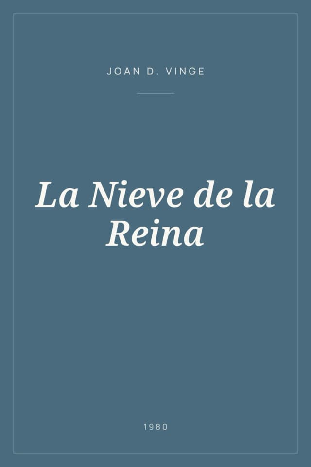 Portada de La Nieve de la Reina