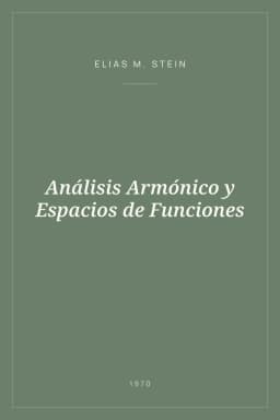 Portada de Análisis Armónico y Espacios de Funciones