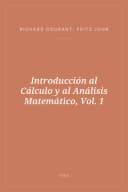 Portada de Introducción al Cálculo y al Análisis Matemático, Vol. 1