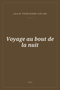 Portada de Voyage au bout de la nuit