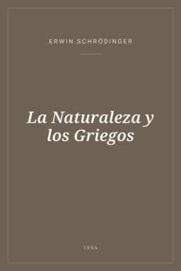 Portada de La Naturaleza y los Griegos