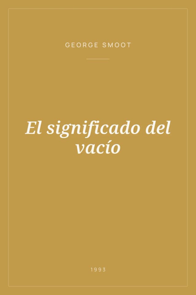 Portada de El significado del vacío