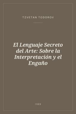 Portada de El Lenguaje Secreto del Arte: Sobre la Interpretación y el Engaño