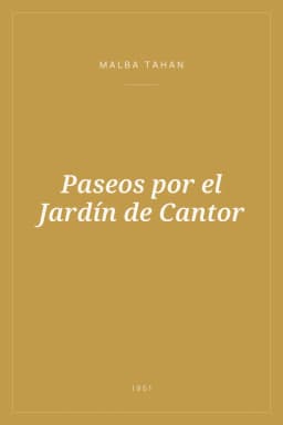 Portada de Paseos por el Jardín de Cantor
