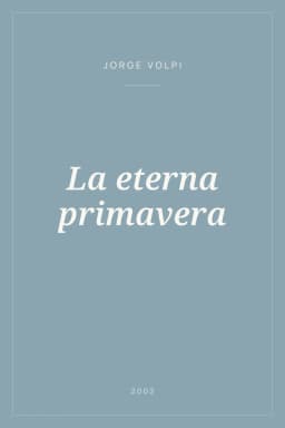 Portada de La eterna primavera
