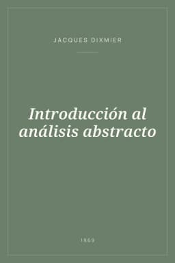 Portada de Introducción al análisis abstracto