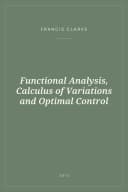 Portada de Functional Analysis, Calculus of Variations and Optimal Control