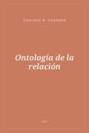 Portada de Ontología de la relación