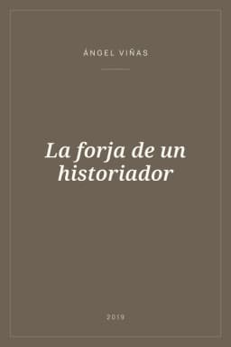 Portada de La forja de un historiador
