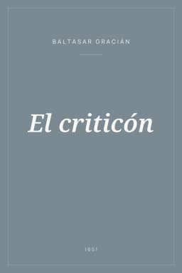 Portada de El criticón