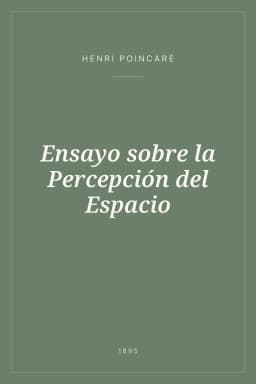 Portada de Ensayo sobre la Percepción del Espacio