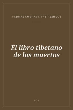 Portada de El libro tibetano de los muertos