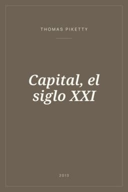 Portada de Capital, el siglo XXI