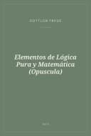 Portada de Elementos de Lógica Pura y Matemática (Opuscula)
