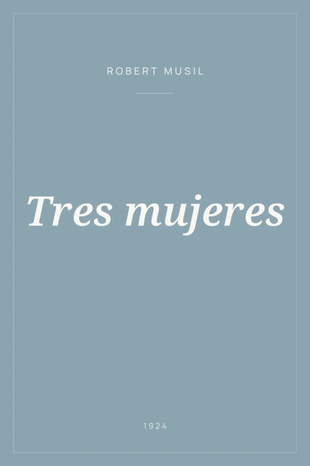 Portada de Tres mujeres