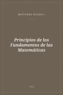 Portada de Principios de los Fundamentos de las Matemáticas