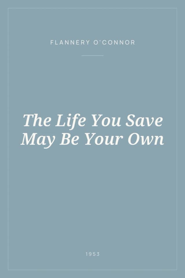 Portada de The Life You Save May Be Your Own