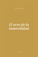 Portada de El arte de la inmovilidad