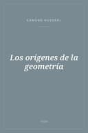Portada de Los orígenes de la geometría