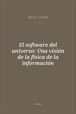 Portada de El software del universo: Una visión de la física de la información