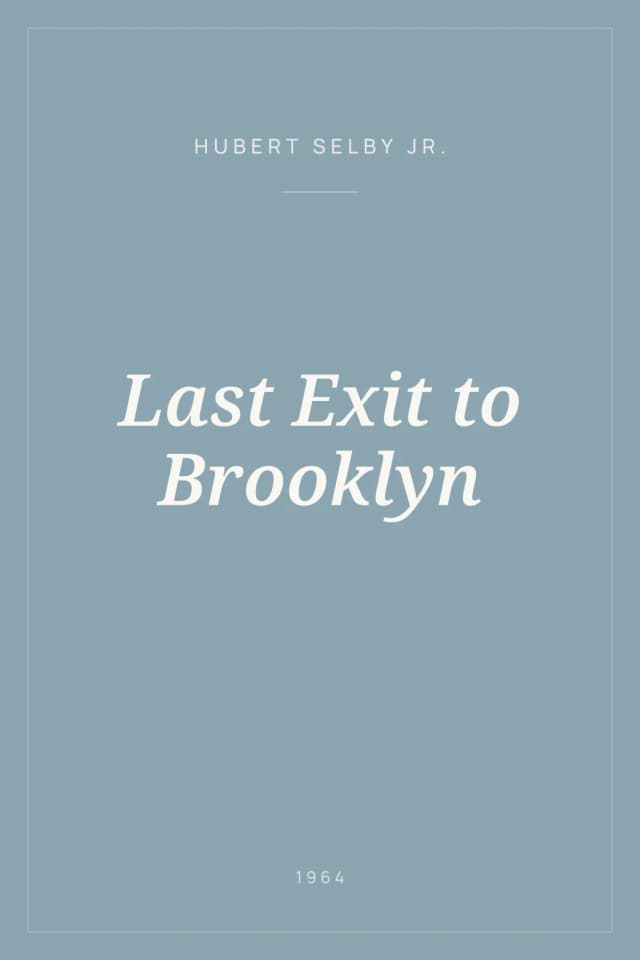 Portada de Last Exit to Brooklyn