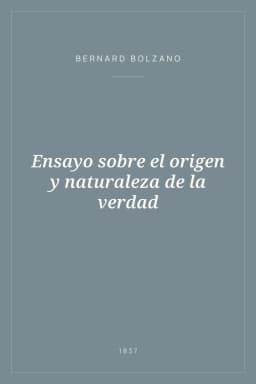Portada de Ensayo sobre el origen y naturaleza de la verdad