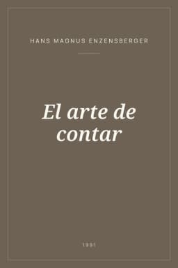 Portada de El arte de contar
