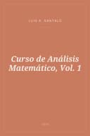 Portada de Curso de Análisis Matemático, Vol. 1