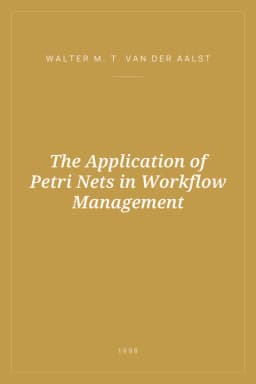 Portada de The Application of Petri Nets in Workflow Management