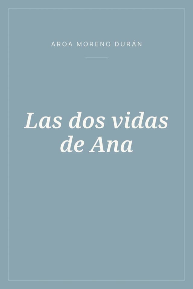 Portada de Las dos vidas de Ana