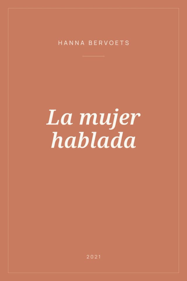 Portada de La mujer hablada