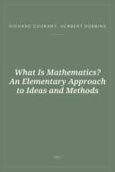 Portada de What Is Mathematics? An Elementary Approach to Ideas and Methods