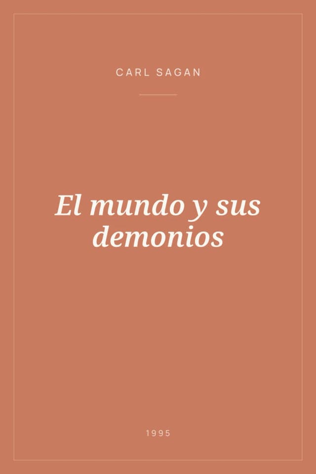 Portada de El mundo y sus demonios