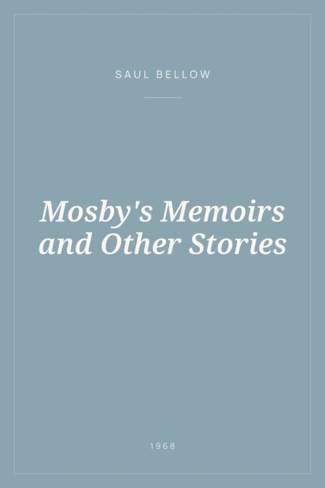 Portada de Mosby's Memoirs and Other Stories
