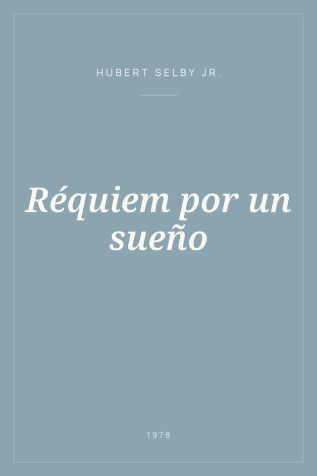 Portada de Réquiem por un sueño