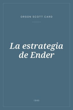 Portada de La estrategia de Ender