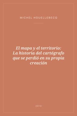 Portada de El mapa y el territorio: La historia del cartógrafo que se perdió en su propia creación