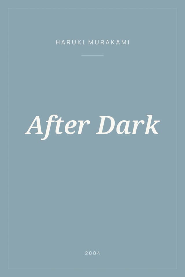Portada de After Dark