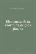 Portada de Elementos de la teoría de grupos finitos
