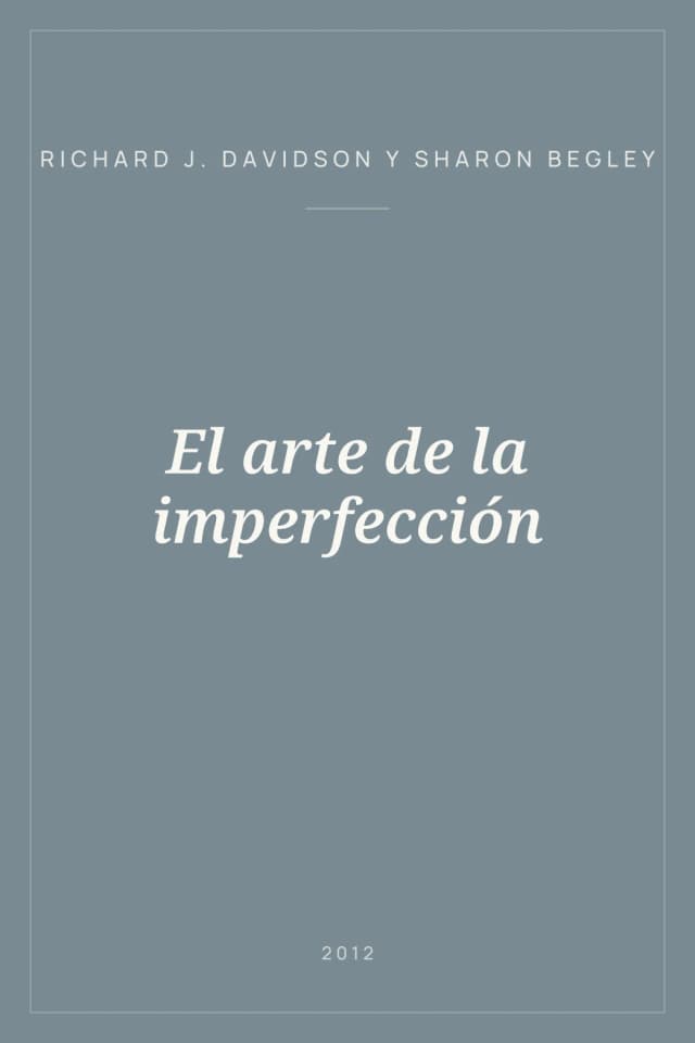 Portada de El arte de la imperfección