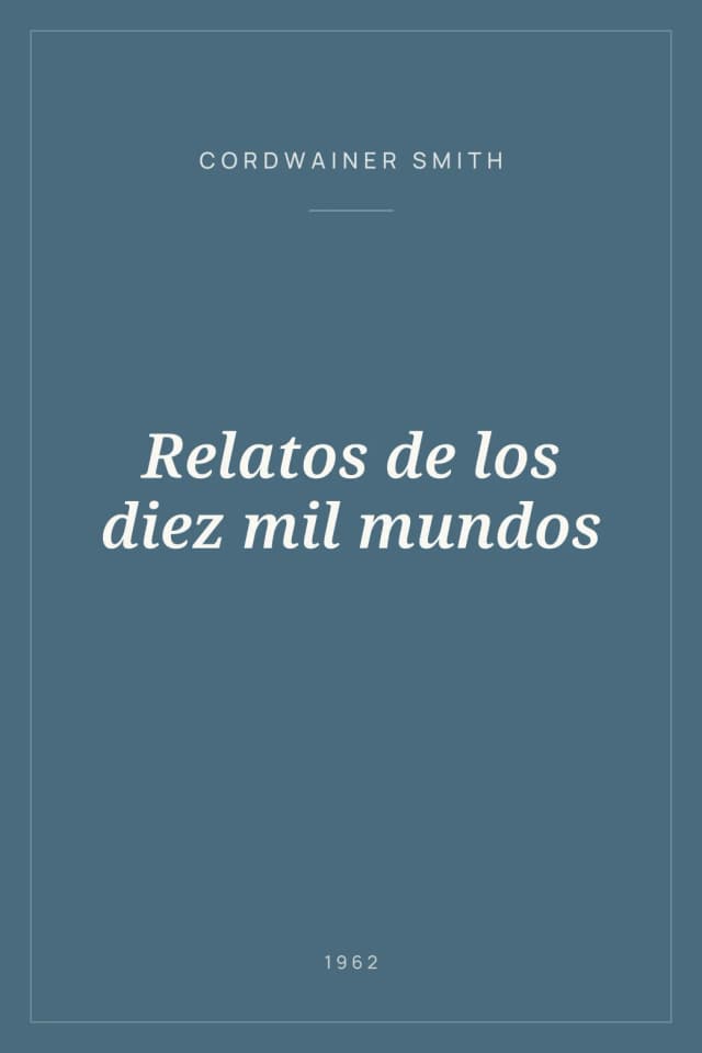 Portada de Relatos de los diez mil mundos