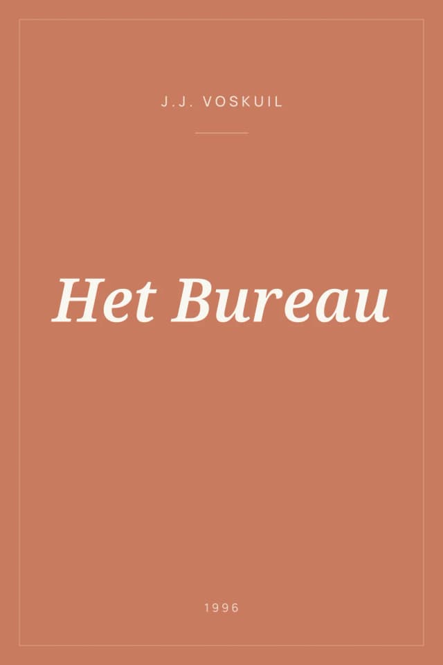 Portada de Het Bureau