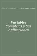 Portada de Variables Complejas y Sus Aplicaciones